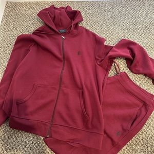 Ralph Lauren polo sweat suit top SIZE XL bottom size XXL